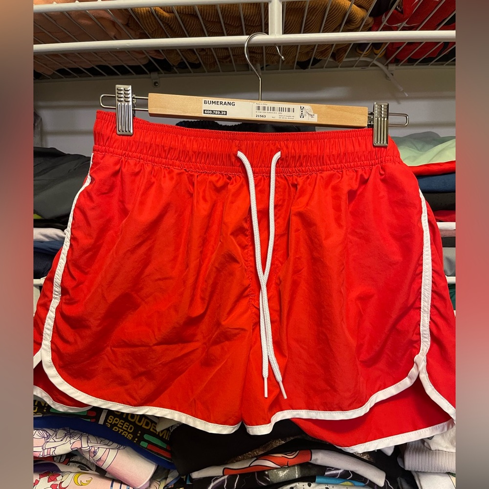 Men’s swimming Red Shorts